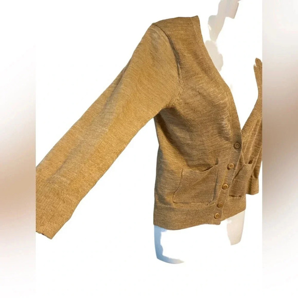 Club Monaco Linen Blend Button Down Cardigan - Picture 2 of 7